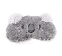 Fdit 5 Couleurs Masque de Sommeil Masque de Couchage de Couverture Mignon Lisse pour Les Yeux Christmas Cerf pour Maison Voyage(Koala)