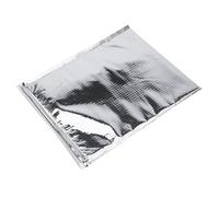 Fdit 5 Pièces en Aluminium en Aluminium isolé pour Un Sac de Pratique Alimentaire isolé avec Une énergie Thermique Argentée de 3 Mm pour Un Usage Quotidien (25 * 30 cm)