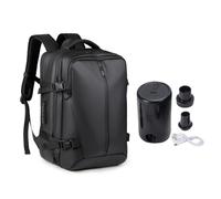 Fdit 55L Sac à Dos de Compression de Vide Extensible, Verrouillage Anti-vol et Séparation Humide à Sec, Sac à Dos de Voyage D'affaires pour Hommes et Femmes S'adapte à 17,3