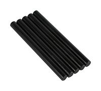 Fdit 5Pcs Bâtonnets de Cire à Cacheter Sceau Cachet Bâtis 10 Couleurs Manuscrit D'étanchéité pour Vintage Anniversaire De Mariage Cartes D'invitation(Noir)