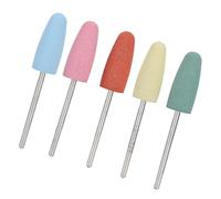 Fdit 5PCS / SET NAGEL BOHRER BITS Long Manucure Manucure Kit Accessoires pour le Polissage des Ongles (171)