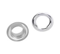 Fdit 6mm Oeillets Kit de Pose, 300 Jeux Acier Inoxydable (SILVER)