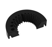 Fdit Accessoire de Meulage de Foret Polyvalent, Restauration de la netteté des Forets, Affûteur de Meuleuse D'angle pour la Maison et les Voyages en Camping (BLACK)