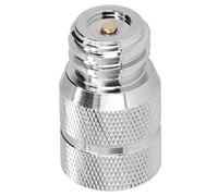 Fdit Adaptateur de Conversion CGA320 en Laiton pour Machine à Soda, Connecteur avec Aiguille Réglable pour Valve de Bouteille