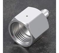 Fdit Adaptateur Régulateur de CO2, Fût de Bière de 3/8 Pouces avec Construction en Métal Durable pour équipement de Brassage à Carbonatation Forcée, Fournitures de Fabrication de