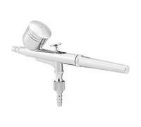 Fdit Aérographe à Double Action, Pistolet Pulvérisateur de Peinture à Alimentation par gravité 7 CC avec Loquet de Chargeur Facile à Ouvrir, pour œuvres D'Art, Nail Art, Peinture (0.zm)