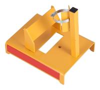 Fdit Affûteur de Lame de Tondeuse à Gazon, Anneau Réglable, Fer Détachable Résistant à la Corrosion avec Conception de Base Stable pour Un Affûtage Facile
