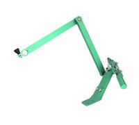 Fdit Affûteur de Lame de Tondeuse à Gazon Réglable en Alliage de Zinc, Outil D'affûtage de Lame de Tondeuse à Gazon de Conception Droite pour Les Propriétaires et Les Professionnels (Green)