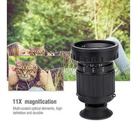 Fdit Ajoutez au Réalisateur HD 11x avec Eyecup de Verrouillage, Fil de Filtre à 37 Mm pour Convertisseur Large, Idéal pour les Cinéastes, les Producteurs de Télévision et les Photographes