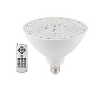 Fdit Ampoule LED pour Piscine, 12V, 40W, RGB, Couleur Changeante, avec Télécommande, 7 Modes Statiques, 5 Modes Dynamiques, Base E26 pour Piscines