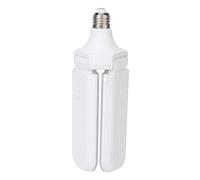 Fdit Ampoule LED Ventilateur E27, 34W 4500 Lm Lampe Pliante Réglable à | Matériau PVC, Large Tension 185-265V, Durée de Vie 20000H, Lampe Super Lumineuse Pliable à 90° pour Garage ou Maison