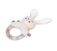 Fdit Anneau de Hochets en Peluche, Jouet Sensoriel pour nouveau-né, avec Détails Colorés pour la Stimulation Visuelle (TYPE C)