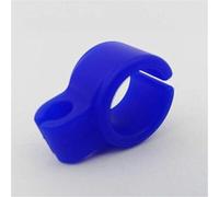 Fdit Anneau de Porte-cigarettes en Silicone, Support de Tuyau de Fumée Extensible avec Poignée Souple pour Accessoires de Tabac (BLUE)