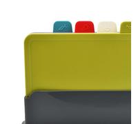 Fdit Assiettes de Classification de Cuisine Ensemble de Planches à Découper Antidérapantes Pratiques Conception Rainurée pour une Cuisson et une Préparation de Repas Faciles PP Quatre Couleurs 4 (#2)