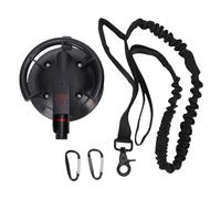 Fdit Attache de Bain pour Chien, Corde de sécurité Réglable, Laisse de Retenue en Nylon à Haute élasticité avec Pompe à Vide, Base D'aspiration Forte pour la Douche, Le Toilettage