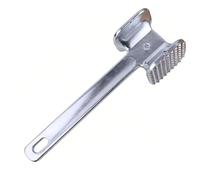 Fdit Attendrisseur de Viande, Marteau à Maillet à Viande, texturé Double Face et Plat pour Steaks, Côtelettes, Escalopes avec Poignée Antidérapante et Alliage D'aluminium de qualité (9,65 pouces)