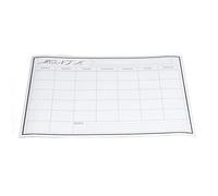 Fdit Autocollant Effaçable à Sec pour Tableau Blanc Magnétique Réutilisable 42,5 X 30 Cm Motif Grille Hebdomadaire Nettoyage Facile avec Gomme Robuste pour la Maison, le Bureau,
