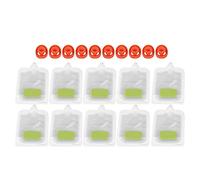 Fdit Baby Fruit Srop Sand Sac en Toute sécurité pour Utiliser des Sacs de Purée de Fruits pour les Bébés, Faciles à Nettoyer, 10 Couvertures