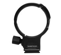 Fdit Bague de Montage pour Trépied D'objectif T50-300 Mm F4.5-6.3 Haute compatibilité, Alliage D'aluminium Léger et Robuste, Plaque à Dégagement Rapide, Idéale pour Les Téléobjectifs Longs