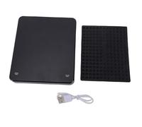 Fdit Balance à café de Précision 0,1 G, 3 Kg, Balance de Cuisine Numérique avec écran rétroéclairé, Batterie Rechargeable USB-C, Fonction Tare et Conversion d'unité pour Verser sur