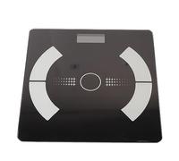Fdit Balance Connectée, Analyse Précise de 27 Données Corporelles avec Grand écran LCD Couleur et connectivité Bluetooth, pour le Suivi du Poids, de la Masse Grasse, de la Masse