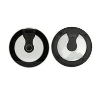 Fdit Balance de Pesée de Grande Taille, Plate-forme en Verre de Capteurs de Haute Précision de Charge Photovoltaïque, avec Application Bluetooth Scalefit, pour la Mesure du Poids (30cm)