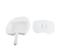 Fdit Bassin Amovible Confortable avec Poignée de Couvercle Anti-déversement pour Usage Domestique en Matière Plastique