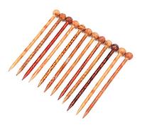 Fdit Bâtonnets à Cheveux en Bois, épingles à Cheveux, 12 Pièces, avec Finition Brillante, pour Cadeau de Fête de Mariage