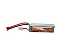 Fdit Batterie Lipo RC, Puissance 2800 MAh, Taux de Décharge 45 C, Batterie Lipo Efficace avec Prise Rouge de Type T pour Voiture, Avion et Drone RC