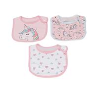 Fdit Bavoirs de Dentition, Doux, Absorbants, Bavoirs pour bébé, 3 Pièces, en Coton avec Fermeture à Pression pour la Dentition et la Bave, Idéaux pour les Nouveau-nés et les Baby Showers (#11)