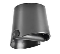 Fdit Boîte à café en ABS, Accessoire Moulu de Grande capacité pour la Maison et le Restaurant, Récipient Léger et Durable (16.3x15x13cm)