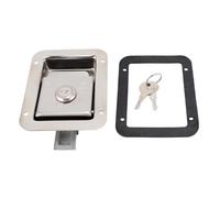 Fdit Boîte à Outils Durable en Acier Inoxydable, Serrure à, Installation Facile pour les Espaces Commerciaux