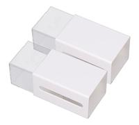 Fdit Boîte de Rangement Murale, Organisateur Multifonctionnel à Double Face Adhésif avec Autocollants Non Marquants, pour Chambre, Bureau ou Salle de Bain