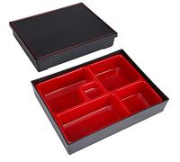 Fdit Boîtes à Récipient de Stockage de Nourriture de Conteneurs de Préparation de Repas Déjeuner en Plastique pour Enfants Bureau de Pique-Nique Adultes Japonais