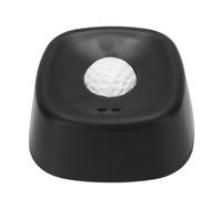 Fdit Bol à Lécher pour Chien, Bol pour Chien à Alimentation Lente avec Boule Roulante et Base Antidérapante Amovible pour Aliments Liquides, Yaourt, Aliments Humides, (Noir avec Boule roulante