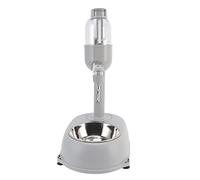 Fdit Bol Multifonctionnel stagné de Nourriture pour Animaux de Compagnie 500 ML de Distributeur d'eau Réglable élevé pour Les Chats de Chats