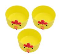 Fdit Botte de Protection en Silicone pour Tasses et Bouteilles - Fond Antidérapant - Lot de 3 - Joli Motif Poulet de Dessin animé (#13)