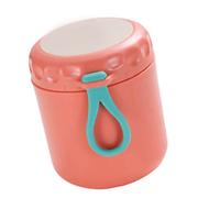 Fdit Bouchon d'étanchéité pour Pot Alimentaire isolé Sous Vide, Facile à Nettoyer pour le Petit Déjeuner, Tasse à Soupe Thermique en Acier Inoxydable (ORANGE)