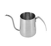 Fdit Bouilloire à café à Col de Cygne en Acier Inoxydable, Bouilloire à Verser avec Poignée Isolée et échelle Intérieure, pour Préparer avec Précision le café (Poignée à sept caractères 350 ml en