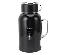 Fdit Bouilloire électrique de Voiture, Chaudière à Eau Chaude Portable de 1300 Ml avec Affichage de la Température LED pour café, thé, Lait, Doublure Intérieure en Acier Inoxydable