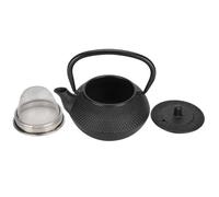 Fdit bouilloire en fer Théière en fonte Bouilloire à usage domestique de 0,3 L avec passoire sur le modèle de la chaudière à