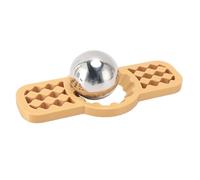 Fdit Boule de Refroidissement de café à Saveur Améliorée en Acier Inoxydable, pour Whisky, Cocktail, Support pour Amoureux du café à la Maison Inclus (YELLOW)