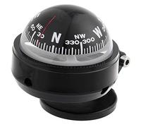Fdit Boussole de Tableau de Bord de Voiture, Boussole Numérique électronique à Vision Nocturne, Guidage de Direction pour Bateau, Véhicule, Camping, Randonnée (Black)