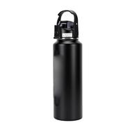Fdit Bouteille D'eau Isotherme de 2000 Ml, étanche avec Couvercle 2 en 1