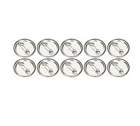 Fdit Bouton épingle Vierge Kit de Fabrication, 100 Pièces en Fer (32MM
