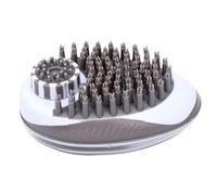 Fdit Brosse de Bain pour Animaux de Compagnie avec Distributeur de Shampoing, Brosse de Douche pour Chien pour le Bain, Toilettage, Massage, élimine les Poils Morts, épurateur en