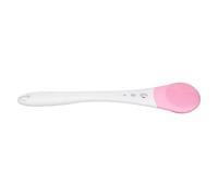 Fdit Brosse de Douche électrique pour le Corps, Longue Brosse Exfoliante en Silicone Souple sans Fil Imperméable pour les Types de Peau avec Fonction Raffermissante et Réduction de la Fatigue, (PINK)