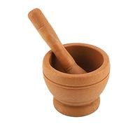 Fdit Broyeur à Ail Manuel en Plastique, Ensemble de Pilons à Mortier pour épices, Bol de Broyage, Outil de Cuisine pour écraser et Broyer L'ail, Les Herbes, Les Pilules, Les Graines