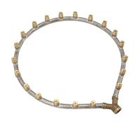 Fdit Buse Annulaire Multifonctionnelle, Tête de Pulvérisation D'atomisation Réglable Rotative avec Connexion Filetée Femelle G3/8, pour Plantes de Lavage de Voiture D'irrigation (20 Tête)