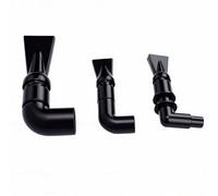Fdit Buse Bec de Canard pour Aquarium, Lot de 3 Buses de Sortie d'eau en PVC avec Tête Rotative, Diamètres Extérieurs 10 Mm, 15 Mm et 23, pour Tuyaux et Systèmes de Filtration